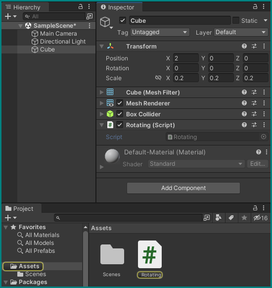 Script file location